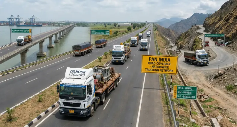 Road freight coverage across India